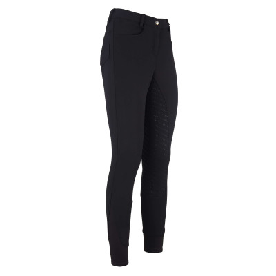 Pantalon d'équitation Euro-Star Evita FullGrip enfant Noir