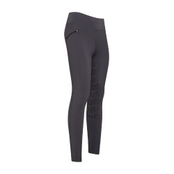 Legging d'équitation Easy Rider Dietse FullGrip enfant Périscope Violet