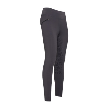 Legging d'équitation Easy Rider Dietse FullGrip enfant Périscope Violet