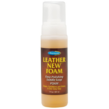 LEATHER NEW FOAM - savon glycériné mousse LEATHER NEW FOAM - savon glycériné mousse