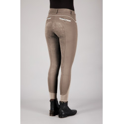 Pantalon d'équitation Easy Rider Carice FullGrip Umbra Marron Pantalon d'équitation Easy Rider Carice FullGrip Umbra Marron