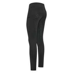 Legging d'équitation Euro-Star Dietse Winter FullGrip Noir