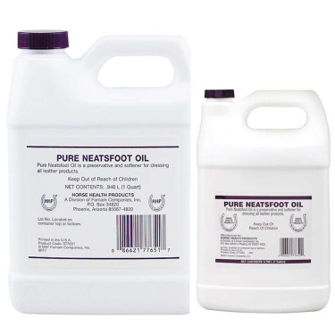 Huile pied de boeuf 100% pour cuir – Équitation