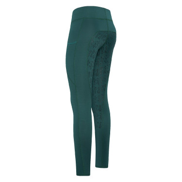 Legging d'équitation Easy Rider Dietse Winter FullGrip Dark green Vert Legging d'équitation Easy Rider Dietse Winter FullGrip Dark green Vert