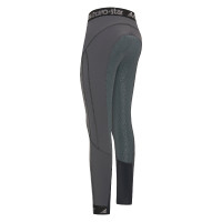 Culotte d'équitation Euro-Star Athletic Softshell FullGrip Bleu marine