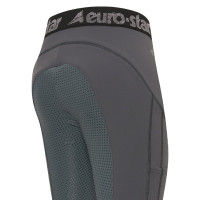 Pantalon d'équitation Euro-Star Athletic Softshell FullGrip Periscope Gris