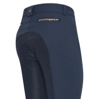 Pantalon d'équitation Euro-Star Arista Fashion Diamond FullGrip Bleu marine