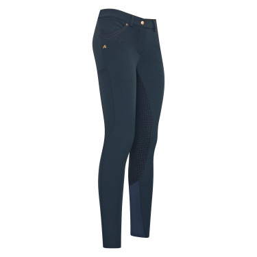 Pantalon d'équitation Euro-Star Fame Fashion So. FullGrip Bleu marine