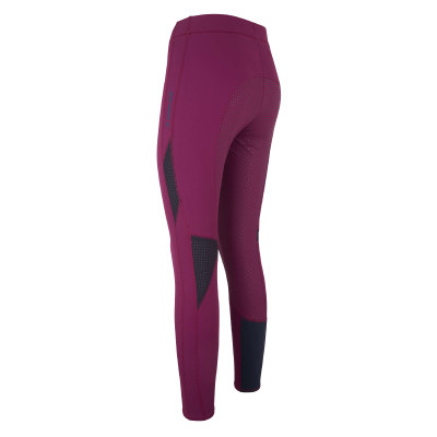 Pantalon déquitation Euro-Star Athletics FullGrip Dark purple