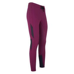Pantalon déquitation Euro-Star Athletics FullGrip Dark purple Violet