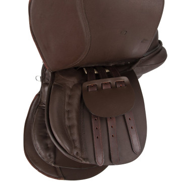 KIT DE SELLE HAFLINGER 17,5" Marron KIT DE SELLE HAFLINGER 17,5" Marron