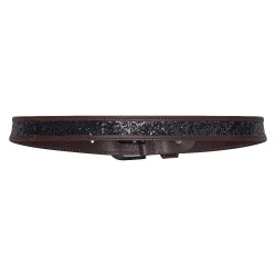 Ceinture Euro-Star Glittery Dark berry Rouge