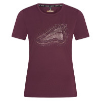 T-shirt Euro-Star Mirella Dark berry Rouge T-shirt Euro-Star Mirella Dark berry Rouge