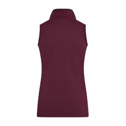 Polo sans manches Euro-Star Carmella Dark berry Rouge