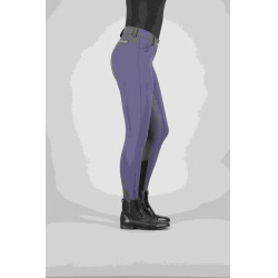 Pantalon d'équitation Euro-Star Arista Fashion Diamond FullGrip Periscope Gris