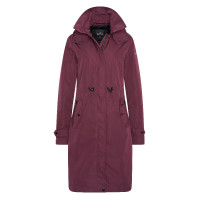 Veste longue Euro-Star Chiara Dark berry
