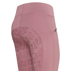 Legging d'équitation Euro-Star Dietse FullGrip enfant Nostalgic pink