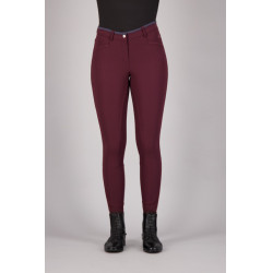 Pantalon d'equitation Easy Rider Sissy FullGrip Dark berry Rouge Pantalon d'equitation Easy Rider Sissy FullGrip Dark berry Rouge