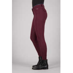 Pantalon d'equitation Easy Rider Sissy FullGrip Dark berry Rouge Pantalon d'equitation Easy Rider Sissy FullGrip Dark berry Rouge