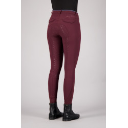 Pantalon d'equitation Easy Rider Sissy FullGrip Dark berry Rouge Pantalon d'equitation Easy Rider Sissy FullGrip Dark berry Rouge