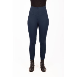 Pantalon d'équitation Euro-Star Equitation Queen extr. FullGrip Bleu marine