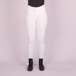 Pantalon d'équitation Euro-Star Equitation Queen extr. FullGrip Blanc