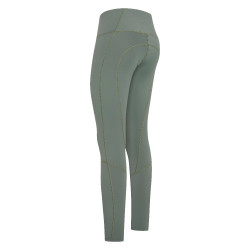 Legging d'équitation Euro-Star Breez Summer FullGrip Castor gris Vert Legging d'équitation Euro-Star Breez Summer FullGrip Castor gris Vert