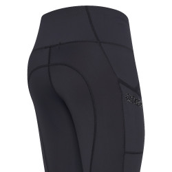 Legging d'équitation Euro-Star Breez Summer FullGrip Noir