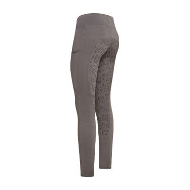 Legging d'équitation Easy Rider Dietse FullGrip enfant Earth Gris