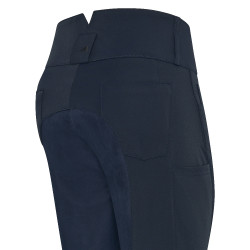 Pantalon d'équitation Euro-Star Indigo high waist Full Bleu marine Pantalon d'équitation Euro-Star Indigo high waist Full Bleu marine
