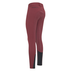 Pantalon d'équitation Euro-Star Arista Fashion Dia. FullGrip Kids Zinfadel Bordeaux