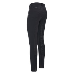 Pantalon d'équitation Euro-Star Indigo Diam. Softshell FullGrip Noir Pantalon d'équitation Euro-Star Indigo Diam. Softshell FullGrip Noir