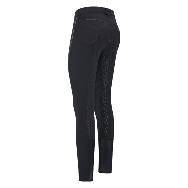 Pantalon d'équitation Euro-Star Indigo Diam. Softshell FullGrip Noir Pantalon d'équitation Euro-Star Indigo Diam. Softshell FullGrip Noir