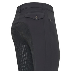 Pantalon d'équitation Euro-Star Camillo So. FullGrip Noir