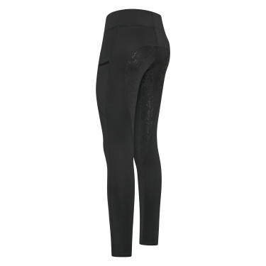 Legging d'équitation Euro-Star Dietse Winter FullGrip Kids Noir Legging d'équitation Euro-Star Dietse Winter FullGrip Kids Noir