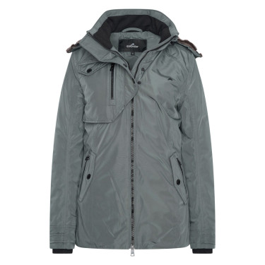 Parka veste Euro-Star Lajana Dark castor Bleu