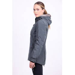 Parka veste Euro-Star Lajana Dark castor Bleu