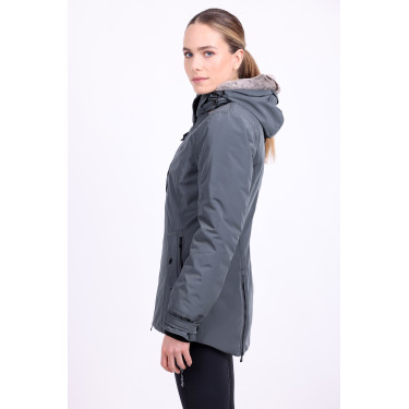 Parka veste Euro-Star Lajana Dark castor Bleu