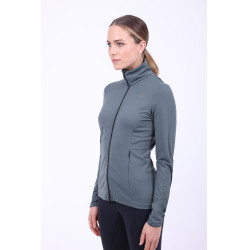 Sweat veste Euro-Star Elena Dark castor Bleu Sweat veste Euro-Star Elena Dark castor Bleu