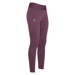 Legging d'équitation Easy Rider Don FullGrip Velours rouge Bordeaux Legging d'équitation Easy Rider Don FullGrip Velours rouge Bordeaux