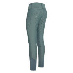 Legging d'équitation Easy Rider Maxima FullGrip Dark castor Bleu