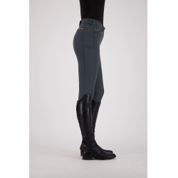 Pantalon d'équitation Euro-Star Arista Fashion dia. FullGrip Dark castor