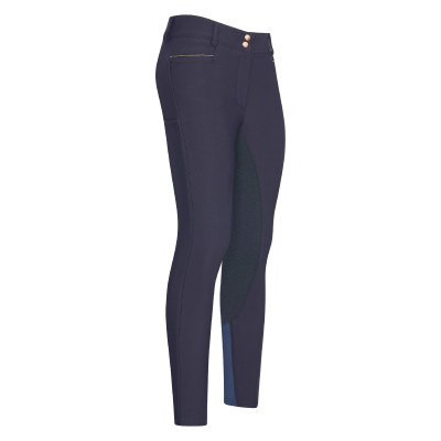 Pantalon d'équitation Euro-Star Arielle thermaline FullGrip Marine