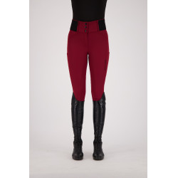 Legging d'équitation Euro-Star Athletic leanline FullGrip Pomegranate Rouge Legging d'équitation Euro-Star Athletic leanline FullGrip Pomegranate Rouge