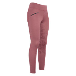 Legging d'équitation Easy Rider Dietse Winter FullGrip Red cheeks Rouge