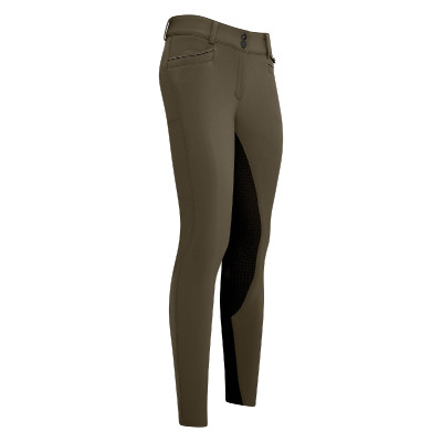 Pantalon d'équitation Euro-Star Arielle Snow FullGrip Olive