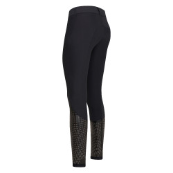 Pantalon d'équitation Euro-Star Airflow Fashion FullGrip Shiny black Noir