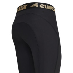Legging d'équitation Euro-Star Athletic Fashion FullGrip Noir