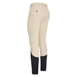 Pantalon d'équitation Euro-Star Marco KneeGrip Silver lining Argent