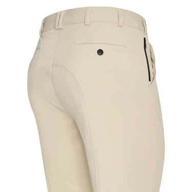 Pantalon d'équitation Euro-Star Marco KneeGrip Silver lining Argent